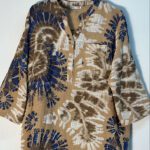 شومیز لینن گرم پایین ایتالیایی دورا مزون