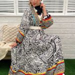 پیراهن ساحلی نخ ترک