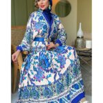 پیراهن طرح زارا ترک درا مزون