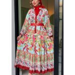 پیراهن طرح زارا ترک درا مزون