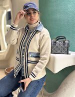 کاردیگان کرم جین ترک دخترانه