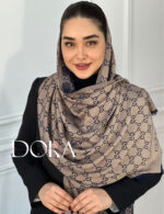 شال دو طرفه طرحدار وارداتی ترک دورا