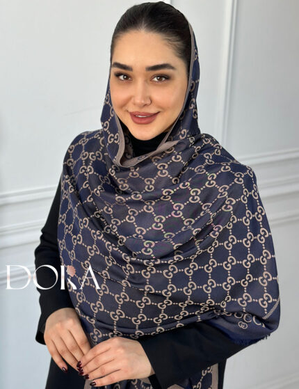 شال دو طرفه طرحدار وارداتی ترک دورا