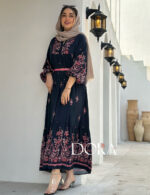 پیراهن ساحلی وارداتی گل رز