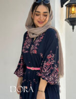 پیراهن ساحلی وارداتی گل رز