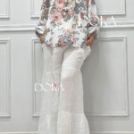 شومیز بهار لینن ایتالیایی مزون دورا تهران