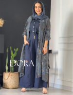 شلوار لینن زنانه دورا