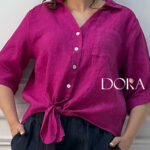 شومیز گره ای ساده (7001)