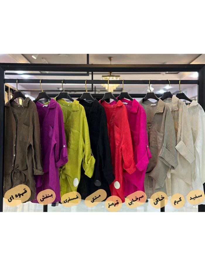 شومیز گره ای ساده دورا مزون
