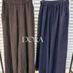 شلوار لینن زنانه خنک کمرکش دورا