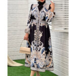 پیراهن یقه هفت ترک دورا