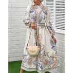 پیراهن یقه هفت ترک دورا