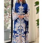 پیراهن اطلسی ترک آستین کلوش دورا