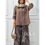 شومیز بیسیک لینن دورا