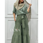 شلوار چین ترک کمر پاپیونی