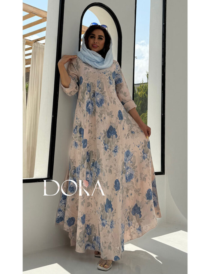 پیراهن سوپرکلوش رز ایتالیایی دورا