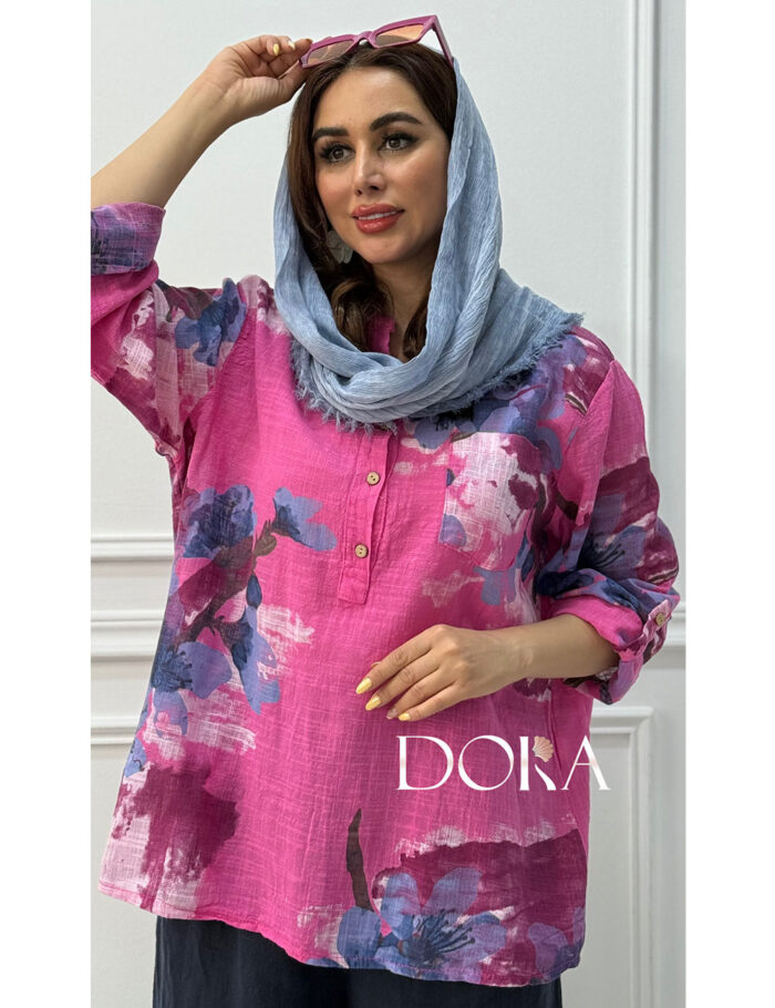 شومیز لینن تراکم پایین