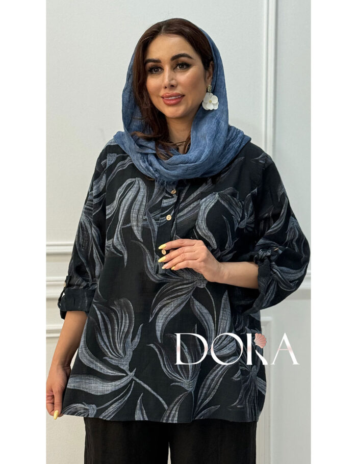 شومیز لینن زنانه دورا مزون