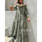 پیراهن سوپر کلوش ایتالیایی طرح ترمه دورا