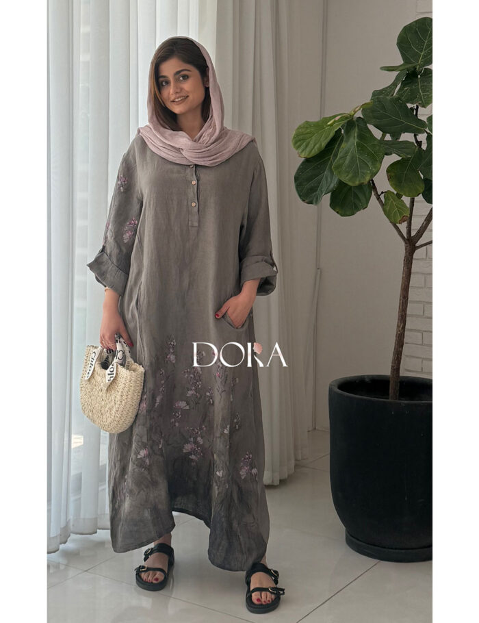 پیراهن لینن ایتالیایی