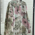 شومیز لینن تراکتم پایین ظریف