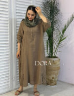 کفتان رنانه ساده لینن وارداتی دورا