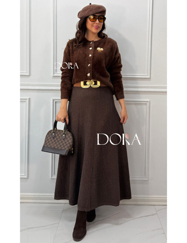 دامن بافت لمه ترک