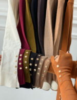 بافت یقه گرد طرح زارا مزون دورا