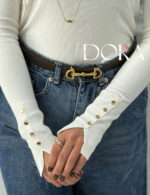 بافت یقه گرد طرح زارا مزون دورا