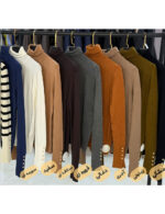 بافت یقه اسکی طرح زارا مزون دورا