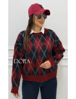 بافت لوزی زنانه وارداتی دورا