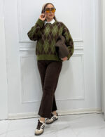 بافت لوزی زنانه وارداتی دورا