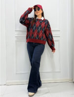 بافت لوزی زنانه وارداتی دورا