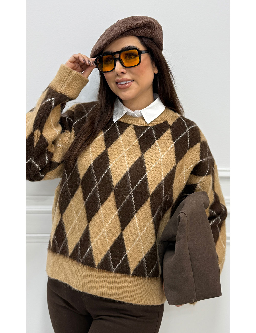 819-min بافت لوزی زنانه وارداتی دورا