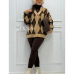 کاردیگان بافت لوزی ترک