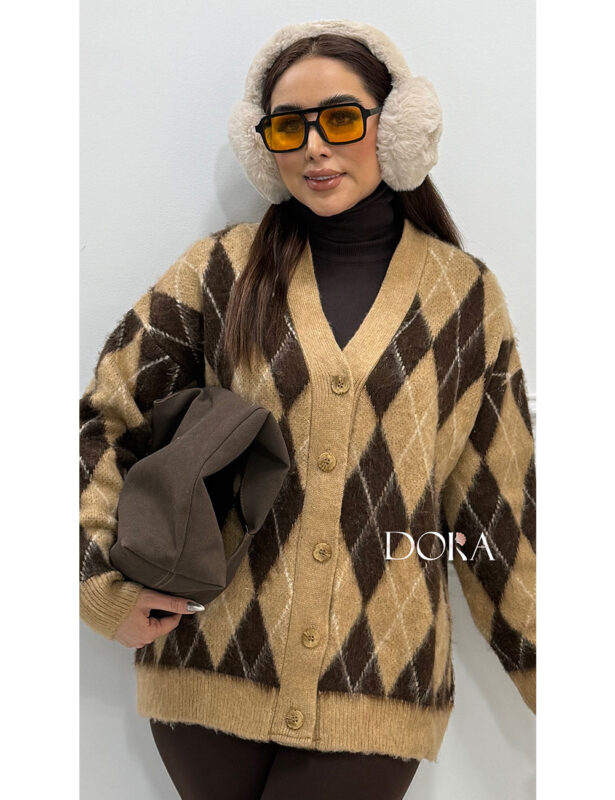 کاردیگان بافت لوزی ترک