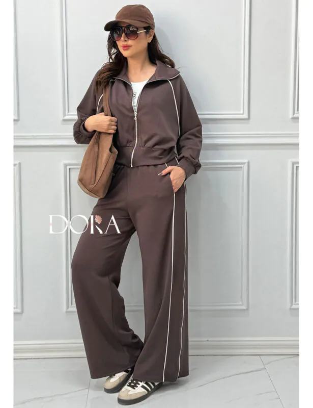 ست اسپرت اویشو قهوه ای