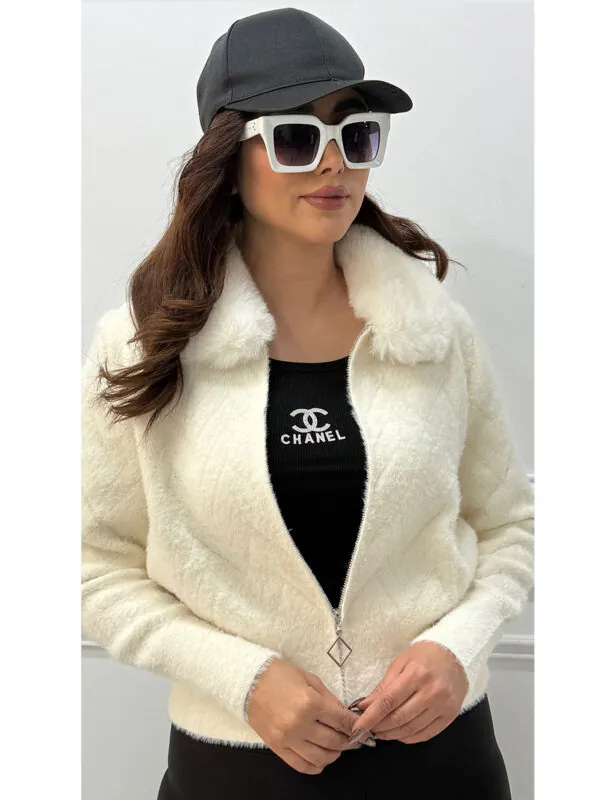 کاردیگال یقه خز مزون دورا